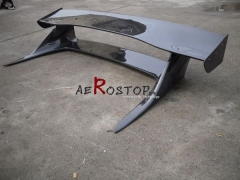 R33 GTR OE STYLE REAR SPOILER BASE W/ BEE-R GT WING (END CAPS CF)