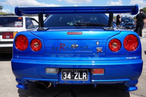 R34 GTR JUN HIGH SPOILER BASE (CAN FIT WITH GTR-STYLE REAR SPOILER)