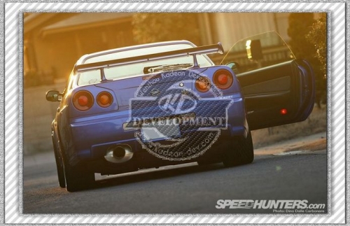 R34 GTR STYLE REAR SPOILER