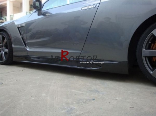 R35 GTR WALD BLACK BISON STYLE SIDE SKIRTS