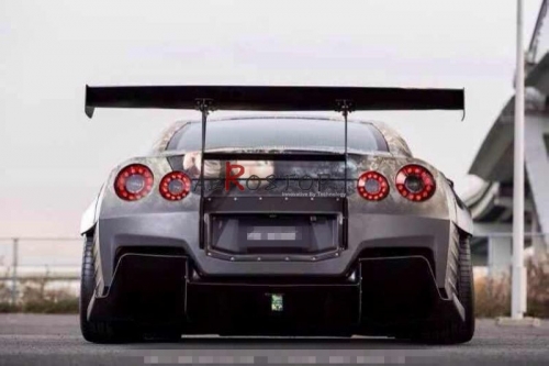 R35 GTR BENSOPRA STYLE GT WING W/ FITTING BRACKETS