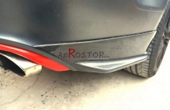 FOR RS7 ARS STYLE REAR BUMPER EXTENSIONS