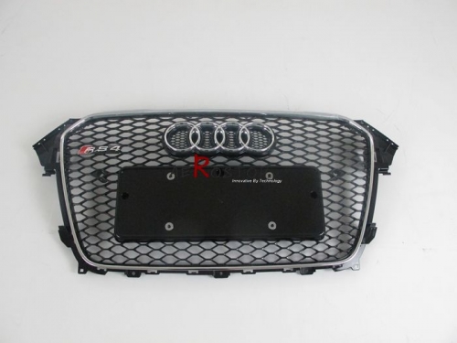 FOR A4 B8 FACELIFT MODEL RS4 STYLE FRONT GRILLE