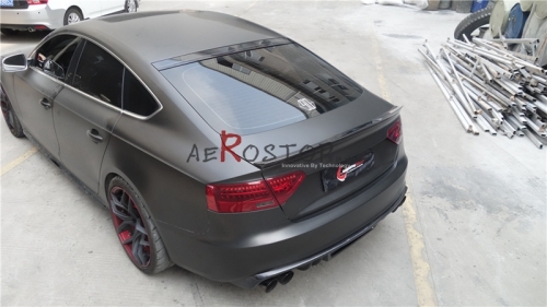 FOR A5 S5 4D ROWEN TRUNK WING