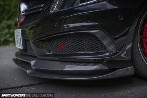 FOR W176 A250 A45 VARIS VRS FRONT SPLITTER (UPPER)