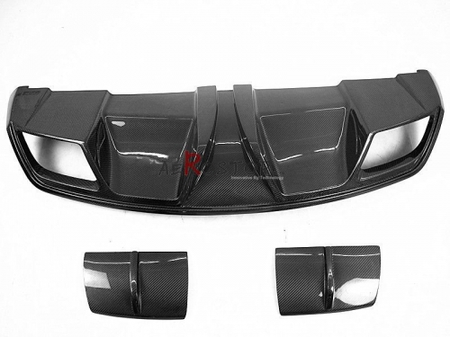 FOR W117 CLA 250 CLA45 PIECHA STYLE REAR DIFFUSER