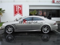 FOR W219 CLS LORINSER STYLE SIDE SKIRTS