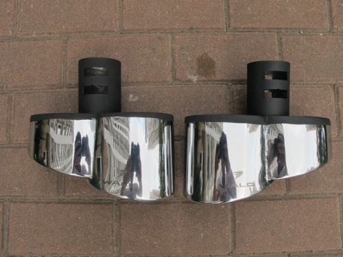 FOR UNIVERSAL WALD STYLE EXHAUST TIP