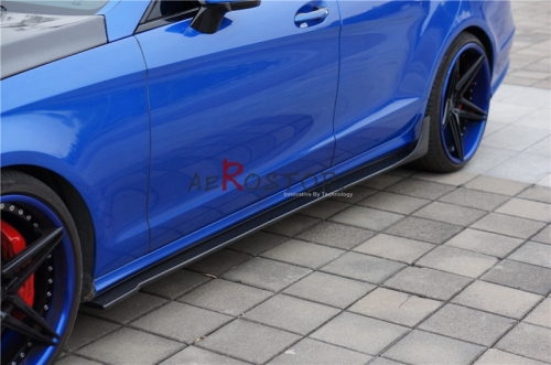 FOR C218 CLS ARS STYLE SIDE SKIRT UNDER BOARD