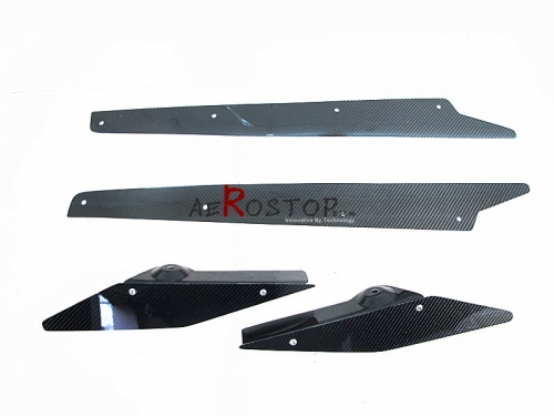 R35 GTR VARIS 14 VER REAR BUMPER VERTICAL FINS (4PCS)