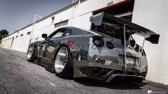 R35 GTR ROCKET BUNNY REAR DIFFUSER & GT WING (WITH ALL FITTING BRACKET)