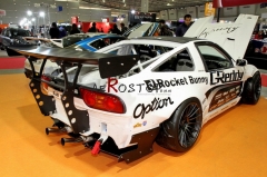 180SX S13 SILVIA ROCKET BUNNY WIDE-BODY AERO STYLE REAR UNDER DIFFUSER W/ FITTING KIT