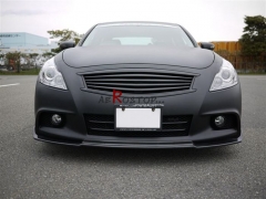 10-12 G25 G37 V36 SKYLINE SEDAN 4D ACCESS EVOLUTION FRONT LIP