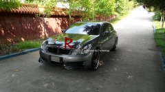 08-10 G35 G37 V36 SKYLINE SEDAN 4D ARS STYLE FRONT LIP