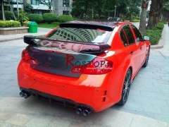 08-12 G35 G25 G37 V36 SKYLINE SEDAN 4D R35-GTR STYLE REAR SPOILER