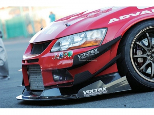 EVO 7-9 VOLTEX CYBER EVO TRACK VER.1 STYLE CANARD (FOR VOLTEX CYBER EVO BUMPER)