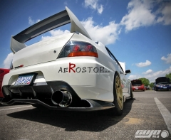 EVO 9 VOLTEX REAR DIFFUSER WITH FITTING KITS
