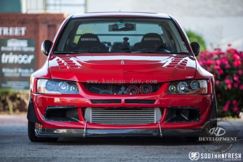 EVO 9 RALLIART FRONT BUMPER AIR DUCT