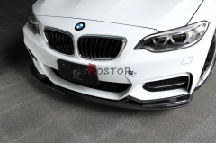FOR F22 M235I (OR M-TECH BUMPER USE) 3D DESIGN STYLE FRONT LIP