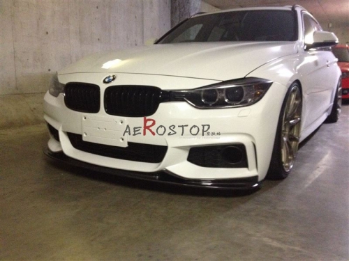 FOR F32 F33 F36 END.CC STYLE FRONT LIP (FOR M-TECH BUMPER USE)