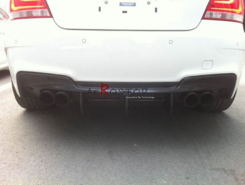 FOR E82 1M REVOZPORT REAR LIP