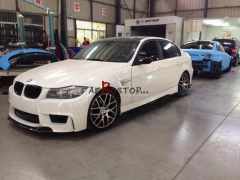 FOR E90 LCI RZS TYPE-1 STYLE FRONT BUMPER LIP