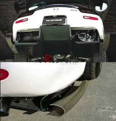 FOR RX7 FD3S RE STYLE REAR DIFFUSER BOWTECH SIDE ADDON
