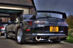 FOR SUPRA JZA80 MKIV TOP SECRET G-FORCE STYLE REAR DIFFUSER