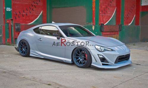 FOR FT86 GT86 FRS BRZ VARIS ARISING-II SIDE SKIRT W/ UNDER BOARD