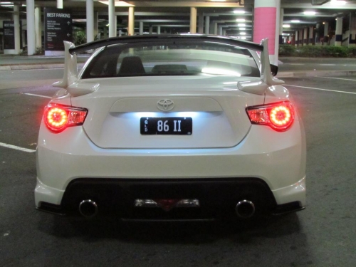 FOR FT86 GT86 FRS BRZ NUR SPEC STYLE REAR SPOILER