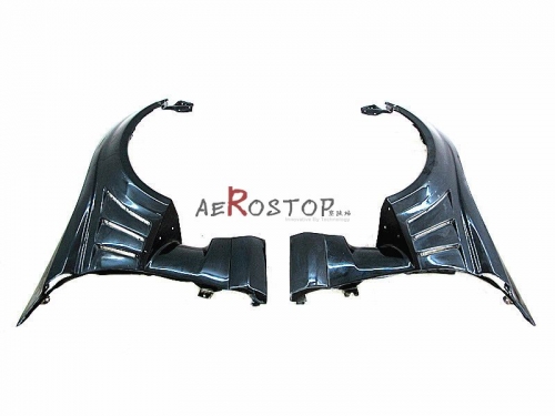 FOR FT86 GT86 FRS BRZ VARIS WIDE VER FRONT FENDER W/ FINS SET & F/B EXNTENSION COVERS 4PCS