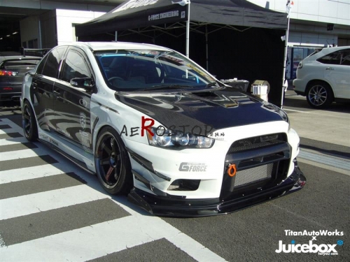 EVO 10 VARIS 09 VER STYLE CANARD (MUST FIT WITH VARIS FRONT BUMPER)