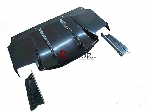 IMPREZA 11 VAB VAF STI VARIS STYLE REAR DIFFUSER W/ FITTING KIT