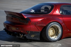 RX7 FD3S ROCKET BUNNY WIDE AERO STYLE TRUNK WING