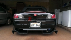 S2000 AP1 AP2 SPOON S-TAI STYLE REAR DIFFUSER WITH FITTING KIT