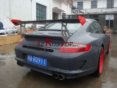 05-12 CARRERA 911 997 GT3 RS STYLE REAR SPOILER WITH TRUNK (FOR NON-TURBO MODEL)