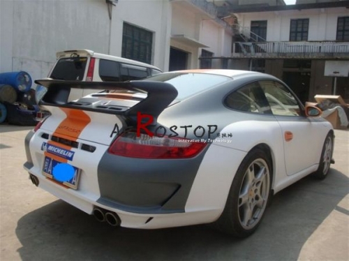 05-12 CARRERA 911 997 GT3 RS STYLE REAR SPOILER WITH TRUNK (FOR NON-TURBO MODEL)