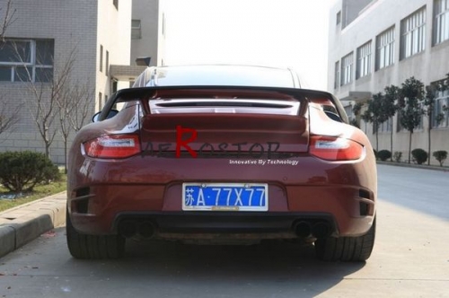 05-12 CARRERA 911 997 MISHA GT2M STYLE REAR SPOILER WITH TRUNK (FOR NON-TURBO MODEL)