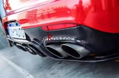 14- PANAMERA S 4S 970 CM STYLE REAR DIFFUSER