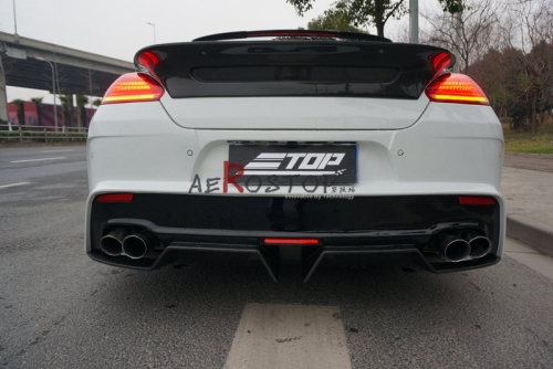 14-16 PANAMERA 970.2 ARTISAN SPIRIT STYLE REAR BUMPER DIFFUSER (MUST FIT WITH ARTISAN SPIRIT STYLE REAR BUMPER)