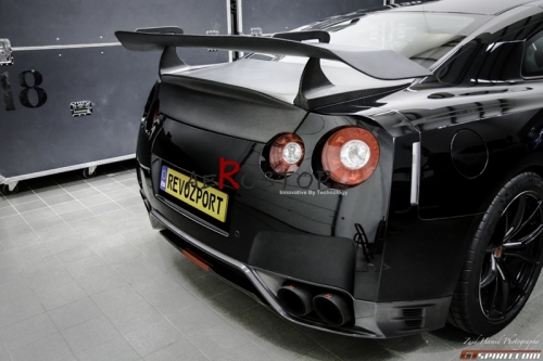 R35 GTR REVOZPORT JCR SWAN NECK STYLE GT WING (FOR DN TRUNK)