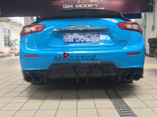 GHIBLI ASPEC PPM 500 STYLE REAR DIFFUSER