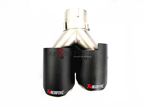 2015 AK STYLE Y-PIPE EXHAUST TIPS INLET:63MM OUTLET:89MM (RIGHT)