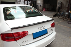 12-16 A4 B8.5 (FACELIFT) SEDAN S4 STYLE TRUNK WING