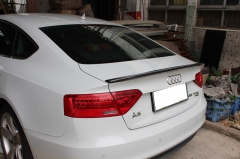 07-16 A5 B8 SPORTBACK S5 STYLE TRUNK WING