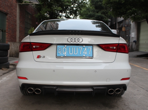 13- A3/S3 8V SEDAN (4 DOOR) CARACTERE STYLE TRUNK WING