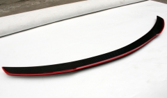 15- W205 C CLASS (COUPE) FD STYLE TRUNK WING W. RED STRIP