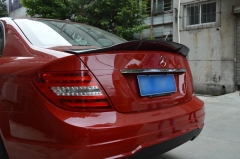 07-14 W204 C CLASS (COUPE) RENTECH R1 STYLE TRUNK WING