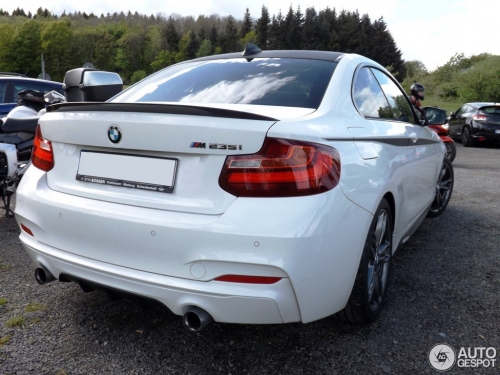 14- F22 2 SERIES (COUPE) PERFORMANCE STYLE TRUNK WING