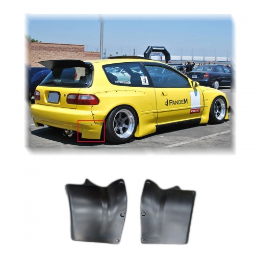 CIVIC EG (HATCHBACK) ROCKET BUNNY PANDEM STYLE REAR BUMPER SPATS